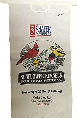 Shafer Seed Sunflower Kernels, 25 lbs