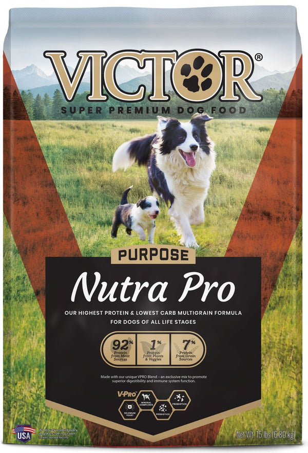 VICTOR Purpose Nutra Pro Dry Dog Food, 15 lb