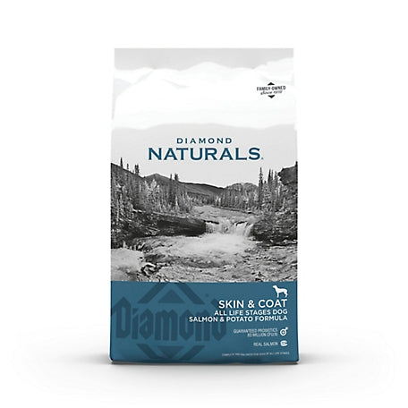 Diamond Naturals Skin & Coat All Life Stages Dry Dog Food, 15 lb