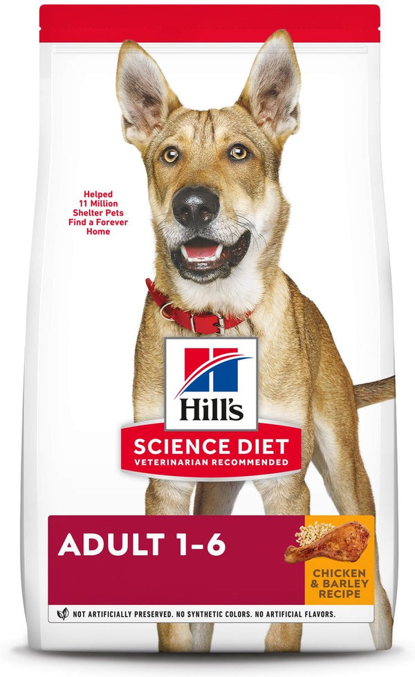 Hill's Science Diet Adult Chicken & Barley Recipe Dry Dog Food