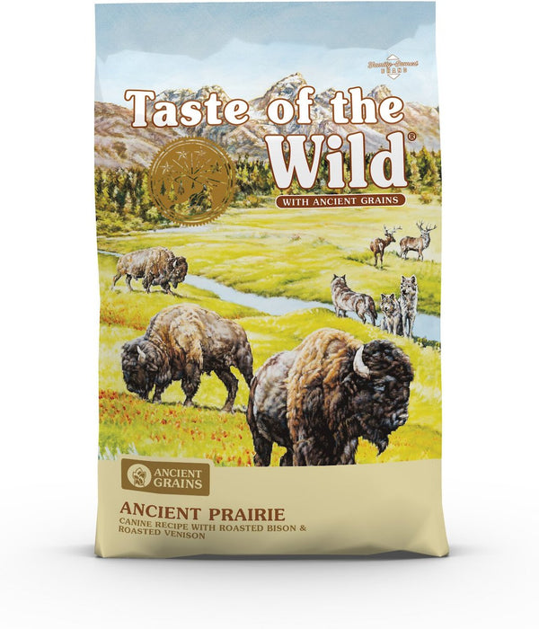 Taste of the Wild Ancient Prairie with Ancient Grains Dry Dog Food, 28 lbs