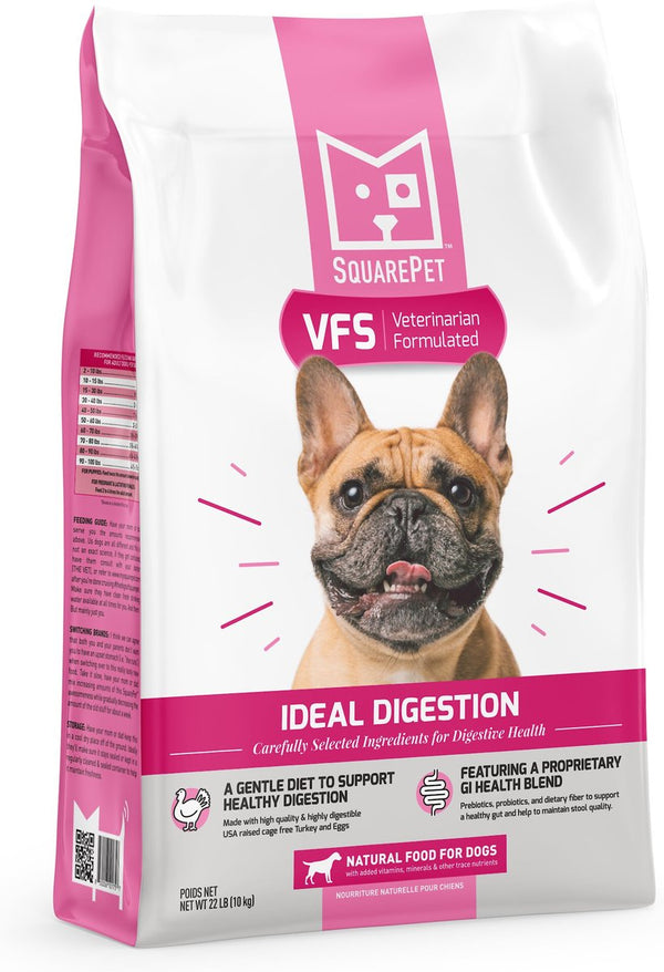 SquarePet VFS Ideal Digestion Dry Dog Food, 22 lbs