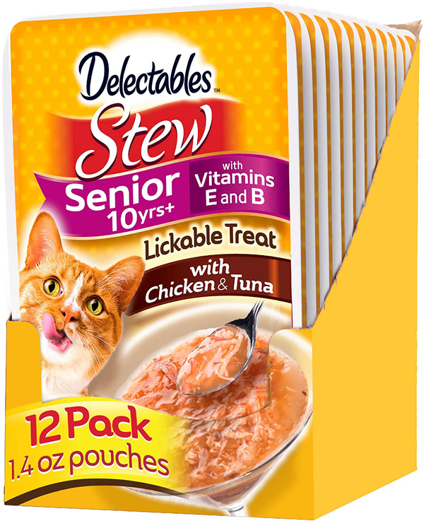 Hartz Delectables Stew SENIOR 10+, pack of 12