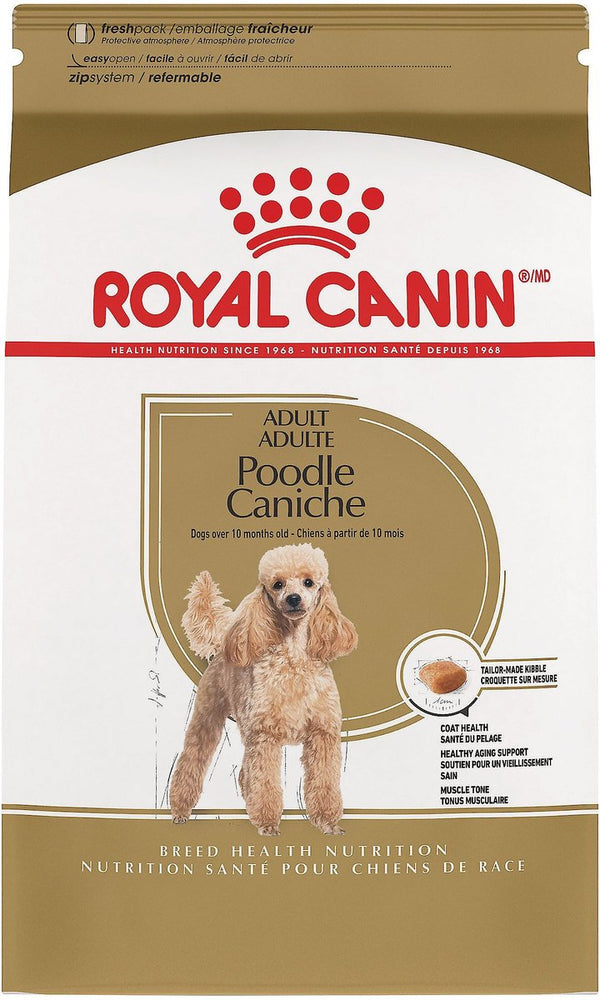 Royal Canin Breed Health Nutrition Poodle Adult Dry Dog Food, 10 lbs