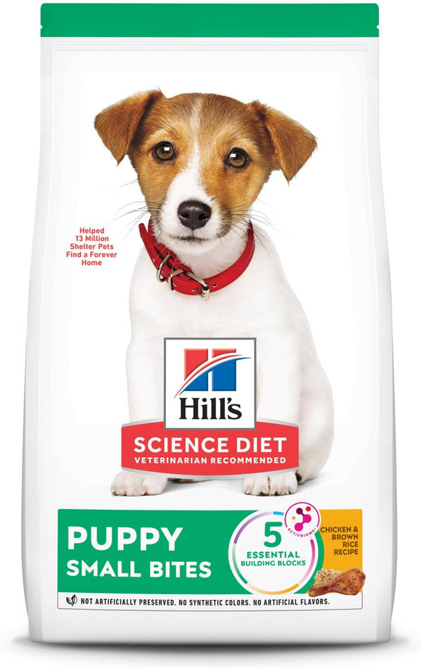 Hill's Science Diet Puppy Small Bites Chicken & Brown Rice Recipe Dry Dog Food