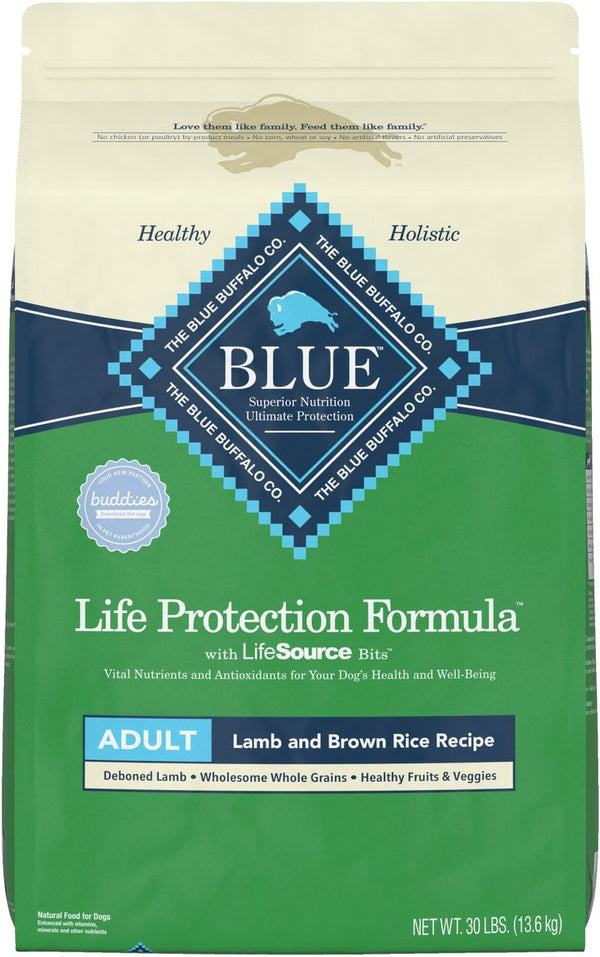 Blue Buffalo Life Protection Formula Adult Lamb & Brown Rice Recipe Dry Dog Food