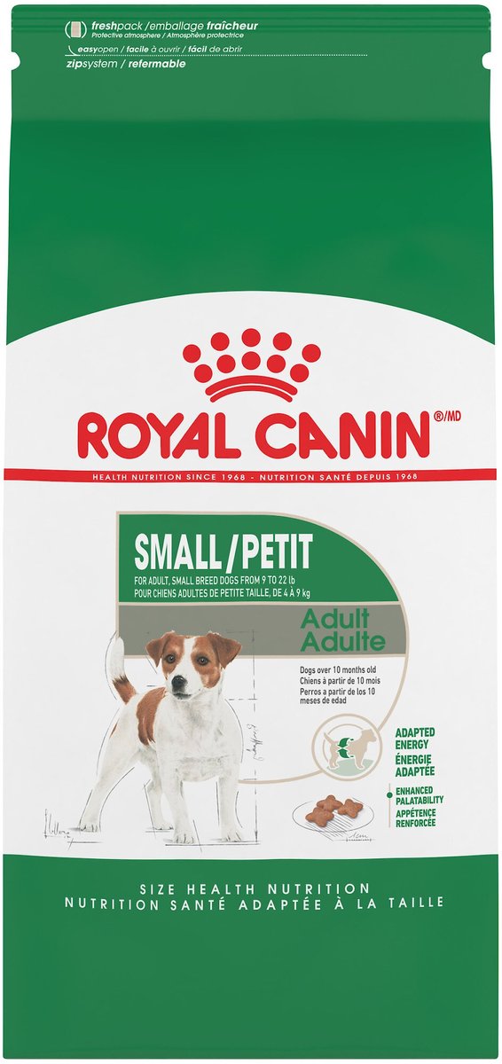 Royal Canin Size Health Nutrition Small Adult Formula Dog Dry Food, 14 lbs