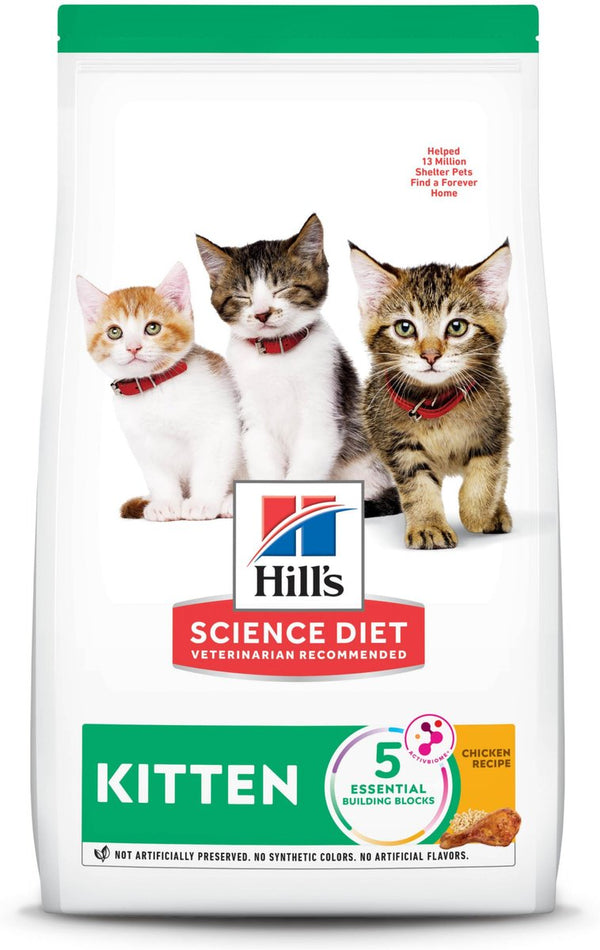 Hill's Science Diet Kitten Healthy Development Chicken Recipe Dry Cat Food