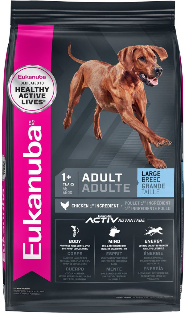 Eukanuba Adult Large Breed Dry Dog Food, 30 lbs CHICKEN