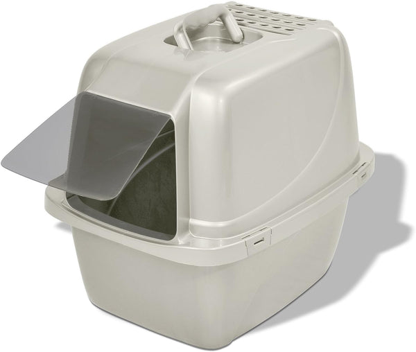 Van Ness Pets Odor Control Large Enclosed Sifting Cat Pan with Odor Door