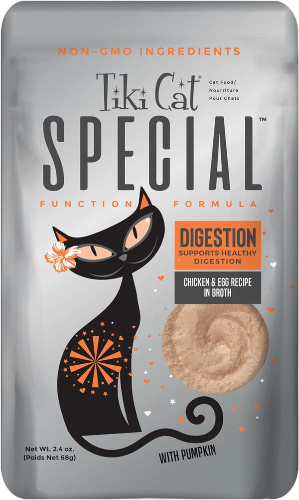 Tiki Pets Special Mousse Complete & Balanced Wet Cat Food, 2.4 oz. Pouches (6 Count)