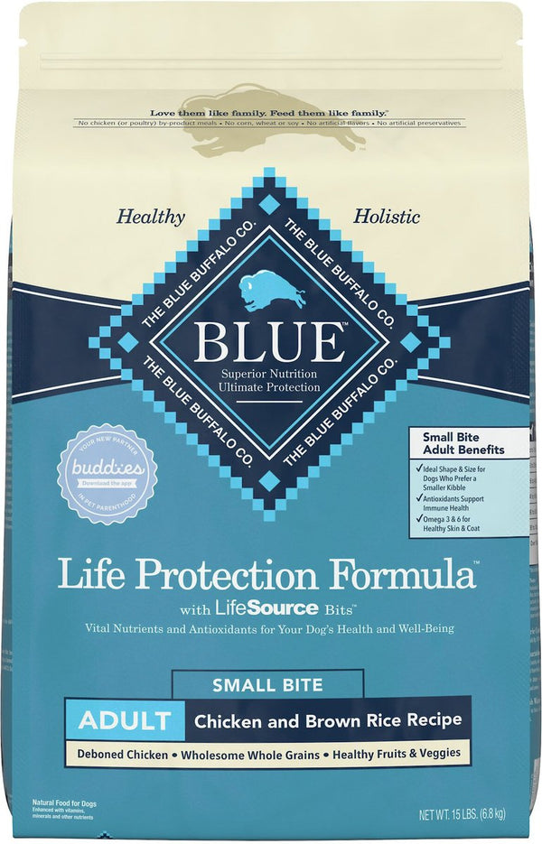 Blue Buffalo Life Protection Formula Small Bite Adult Chicken & Brown Rice Recipe Dry Dog Food