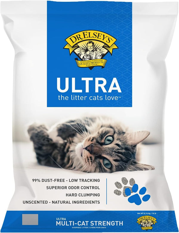 Dr. Elsey's Precious Cat Ultra Cat Litter, 18 lbs