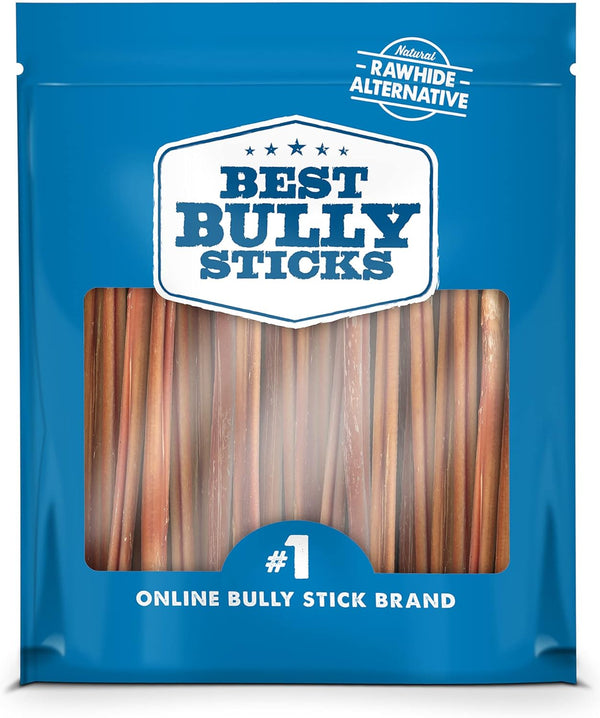 Best Bully Sticks 6 Inch All-Natural USA-Baked Bully Sticks for Dogs 6”, 18 Pack