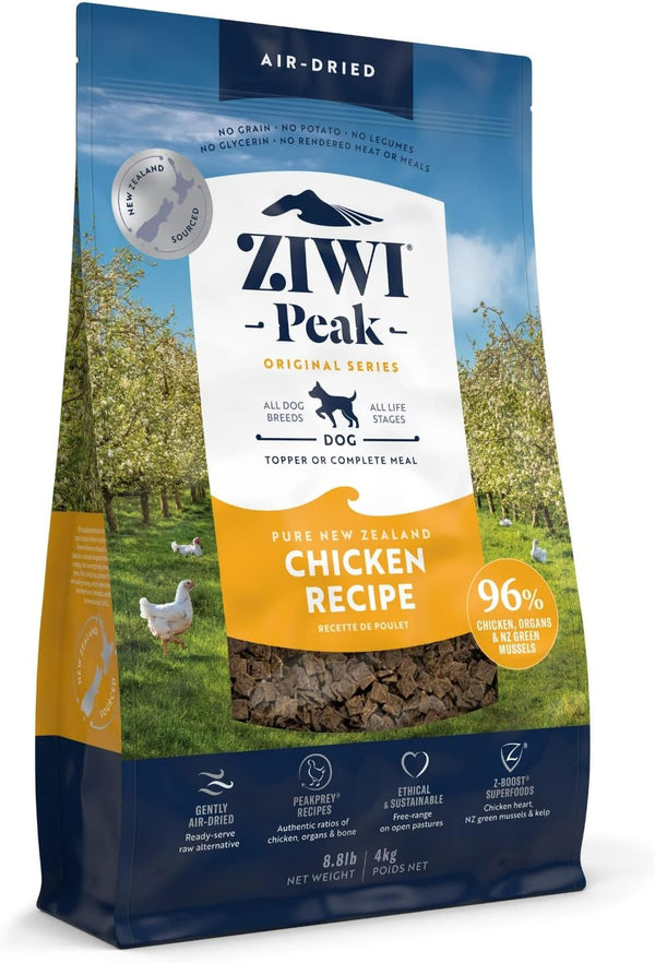 ZIWI Peak Air-Dried Dog Food, Chicken, 8.8 lbs