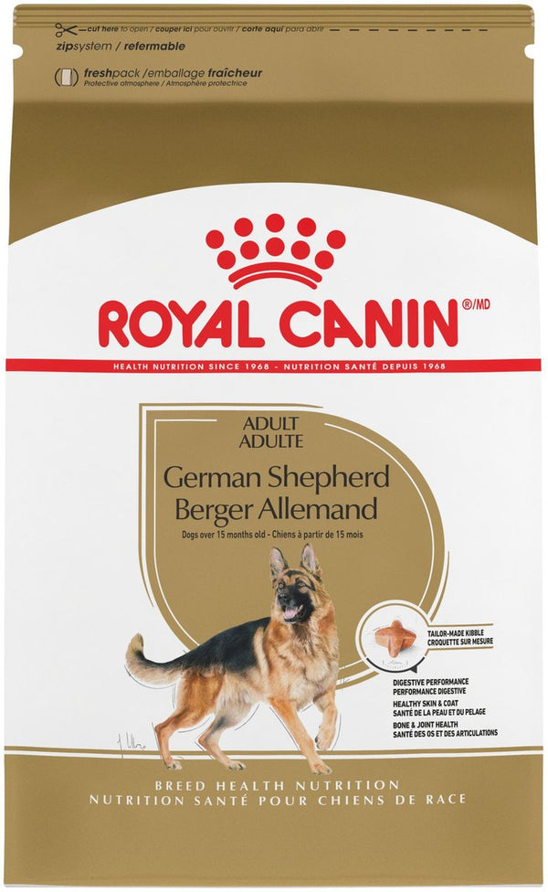 Royal Canin Breed Health Nutrition German Shepherd Adult Dry Dog Food, 30 lbs