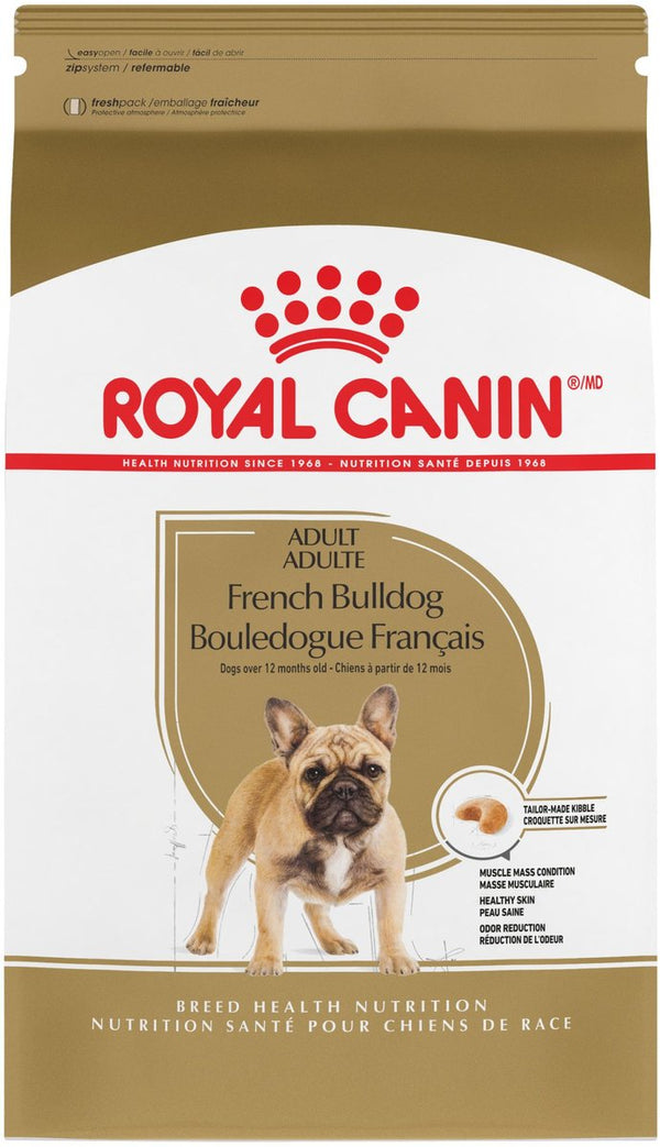 Royal Canin Breed Health Nutrition French Bulldog Adult Dry Dog Food, 17 lbs