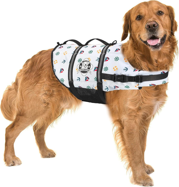 Paws Aboard Dog Life Jacket, Large