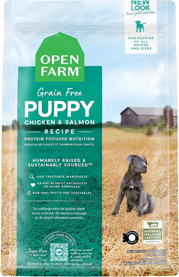 Open Farm Puppy Grain-Free Dry Dog Food, 22 lbs