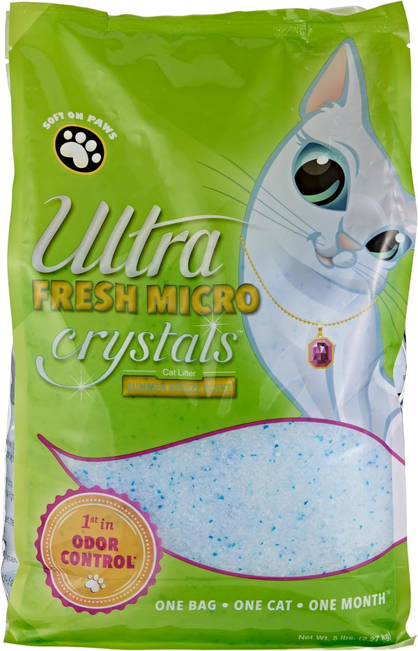 Ultra Fresh Micro Crystals Cat Litter, 5 lbs