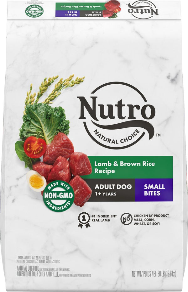 Nutro Natural Choice Small Bites Adult Lamb & Brown Rice Recipe Dry Dog Food