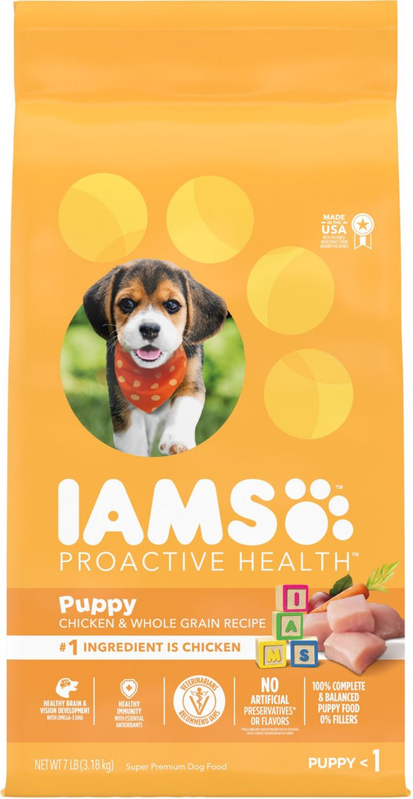 Iams ProActive Health Smart Puppy Original Dry Dog Food, 7 lb