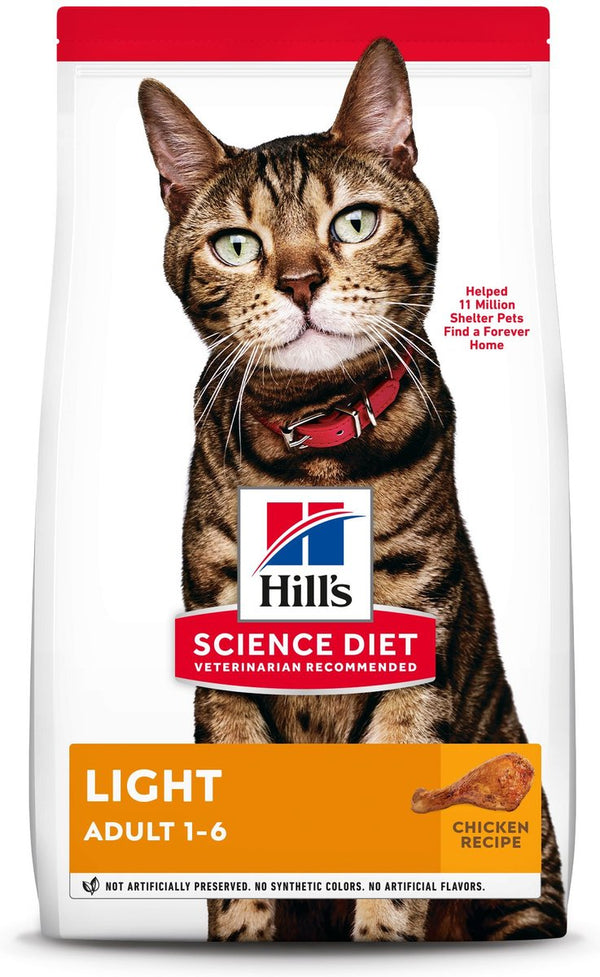 Hill's Science Diet Adult Light Chicken Recipe Dry Cat Food