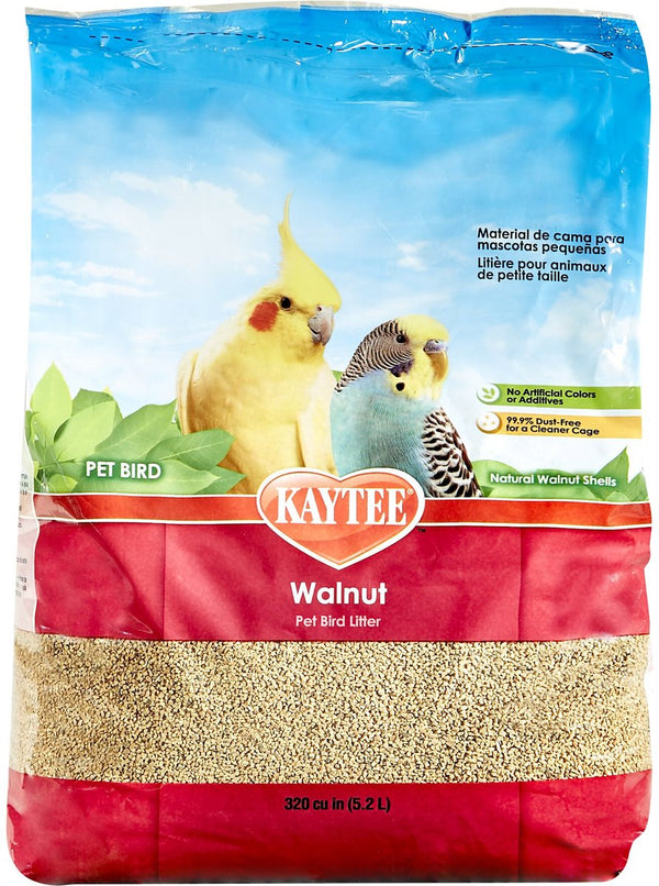 Kaytee Walnut Natural Bird Litter, 5.2L